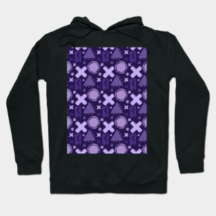 Ultra Violet Geometrix Hoodie